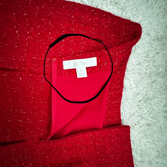 Lilly Pulitzer Vibrant Red Mini Skirt - Picture 6 of 7